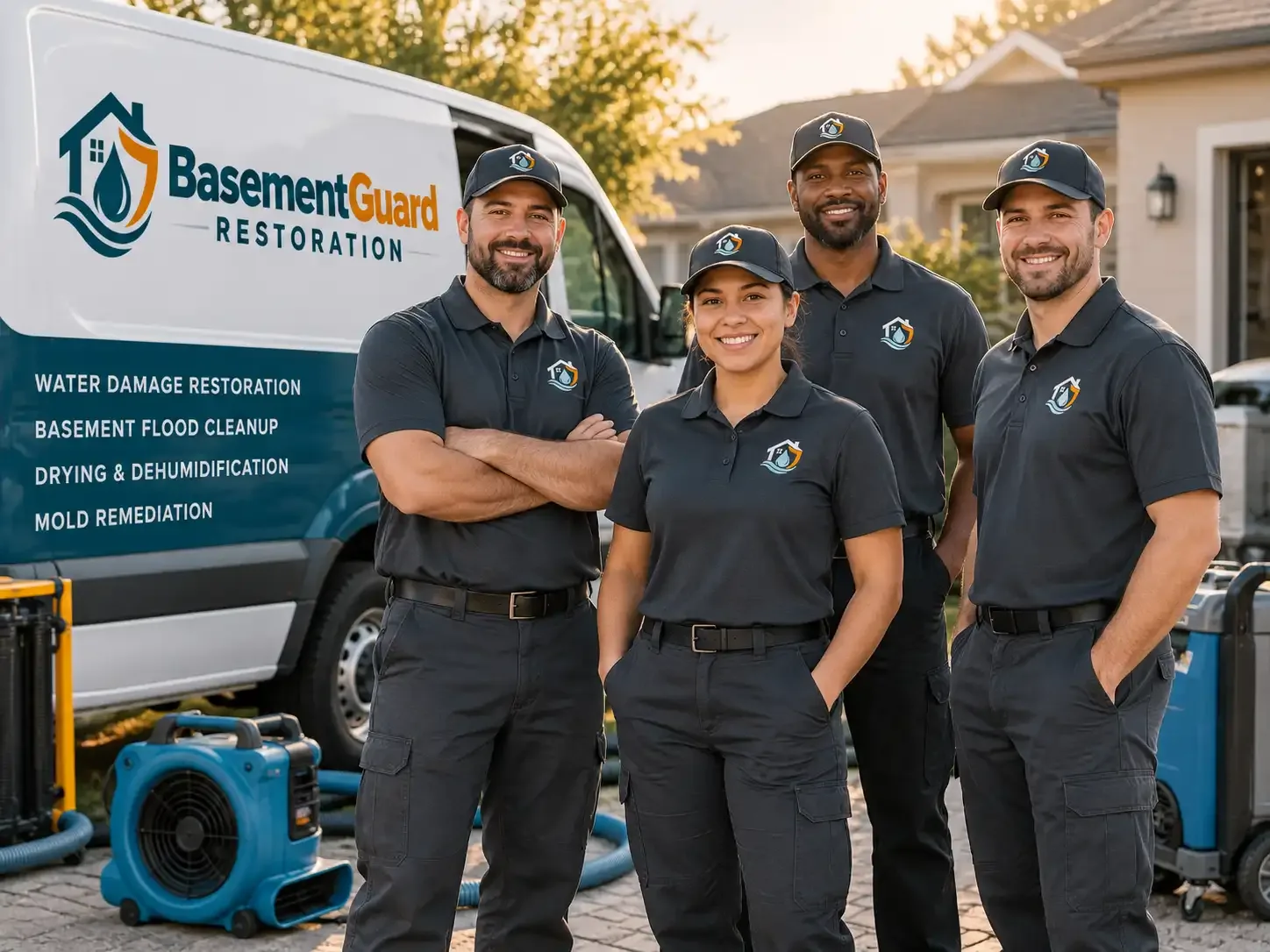 Basement Water Damage Restoration company in Poneto, IN